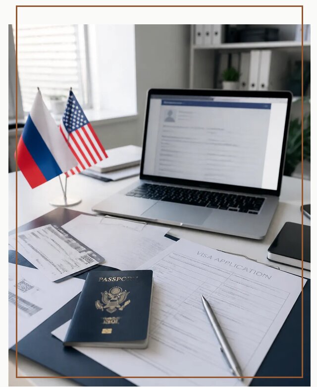 Оформление визы в США для туристов и бизнеса в Дмитрах
