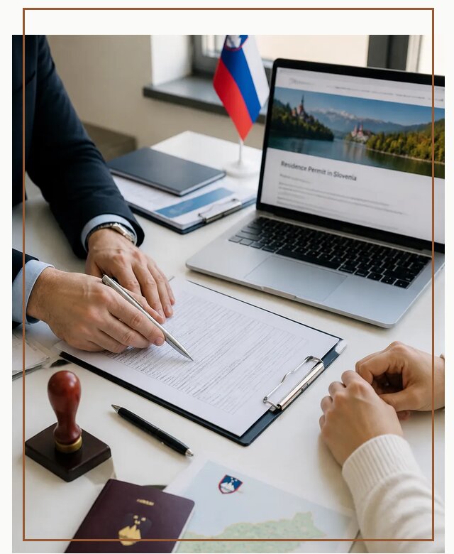 Оформление вида на жительство в Словении под ключ в Дмитрах