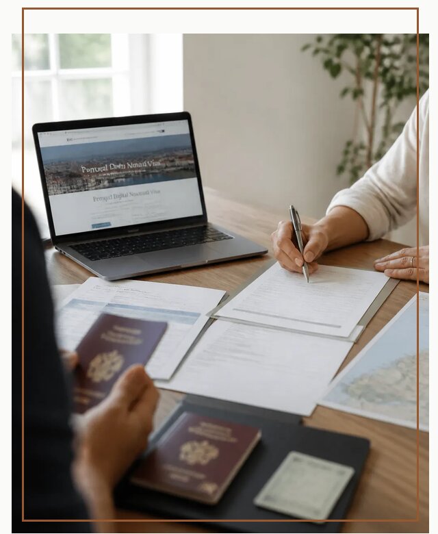 Оформление Digital Nomad и ВНЖ Португалии в Дмитрах